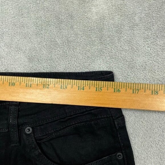 Kenneth Cole Straight Fit Stretch 32x34 Denim Mens Black Jeans a0198 - Picture 2 of 9